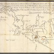 Chart of Clayoquot Sound made by Francisco de Eliza in 1791